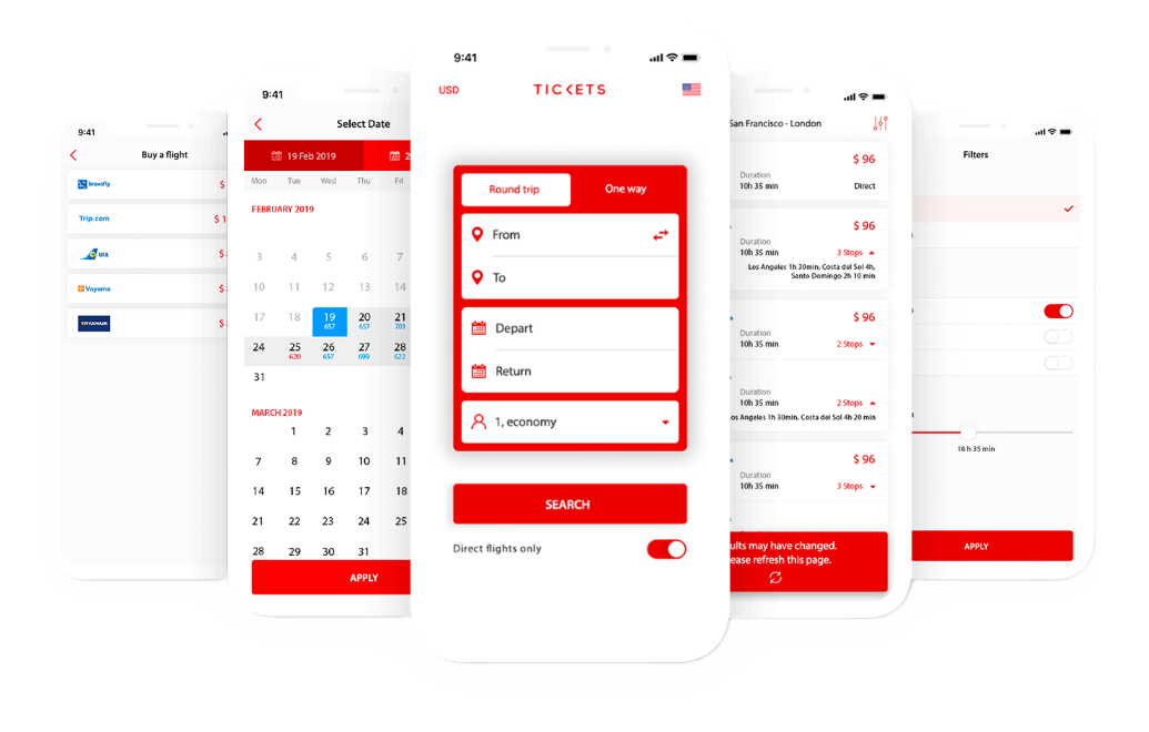 Ứng dụng TICKETS